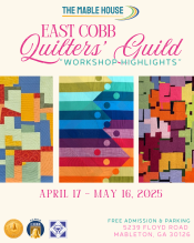 East Cobb Quilters' Guild: Workshop Highlights